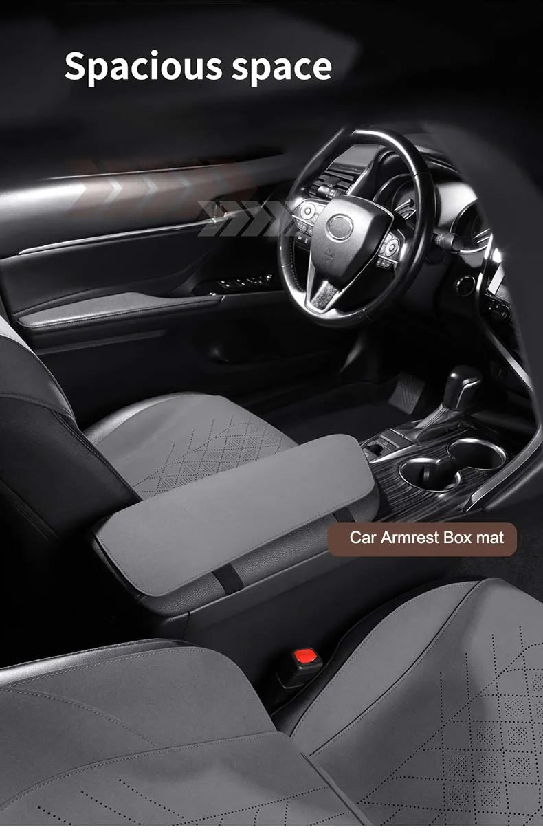 Custom Fit Half-Cover Alcantara Suede Car Seat Cushion Pads for Toyota Highlander