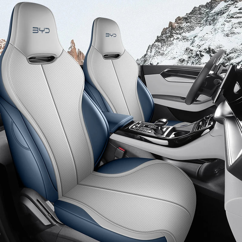 Custom Fit Leather Car Seat Covers for BYD Destroyer 05