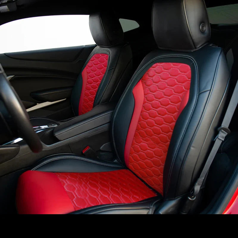 Custom Fit Leather Seat Covers for Chevrolet Camaro