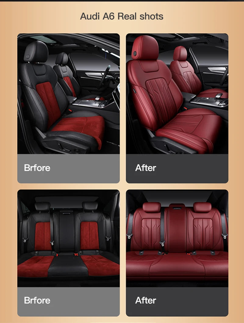 Custom Fit Leather Car Seat Covers for Zeekr X (2023–2024)