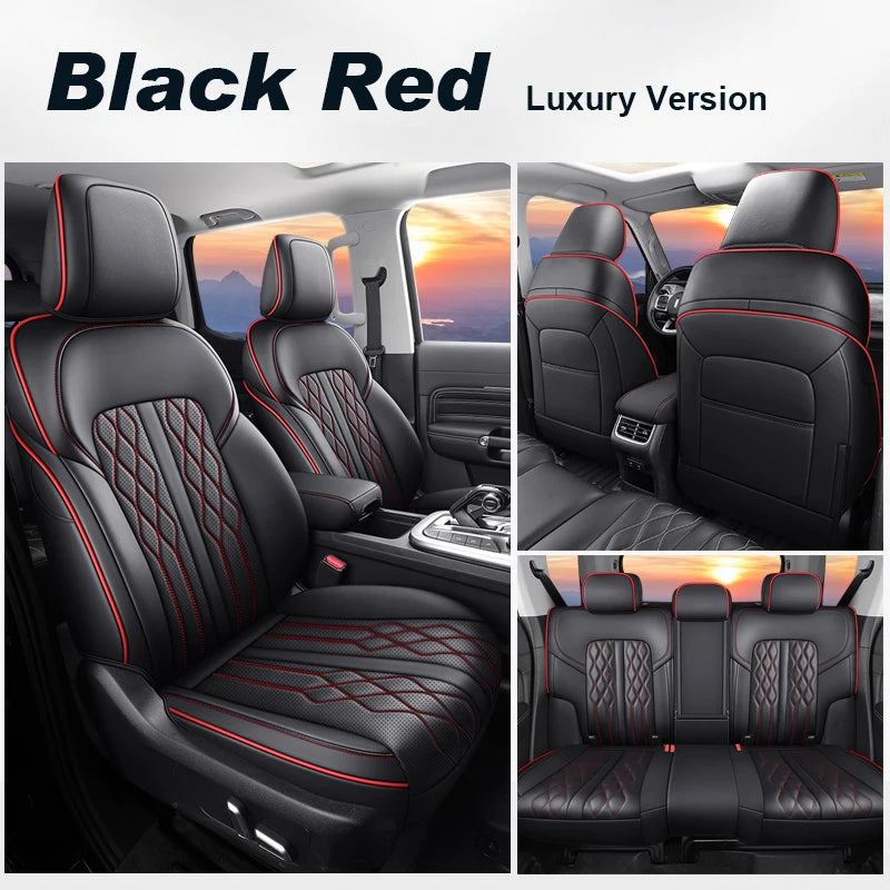 Custom Fit Leather Car Seat Covers for Tank 300 SUV