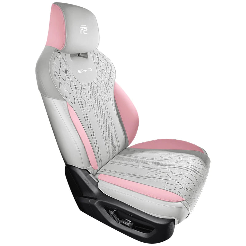 Custom Half-Cover Suede Leather Seat Cushion Pads for BYD Yuan UP