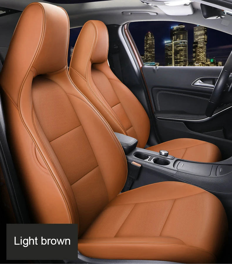 Custom Fit Leather Car Seat Covers for Mercedes-Benz CLA 220