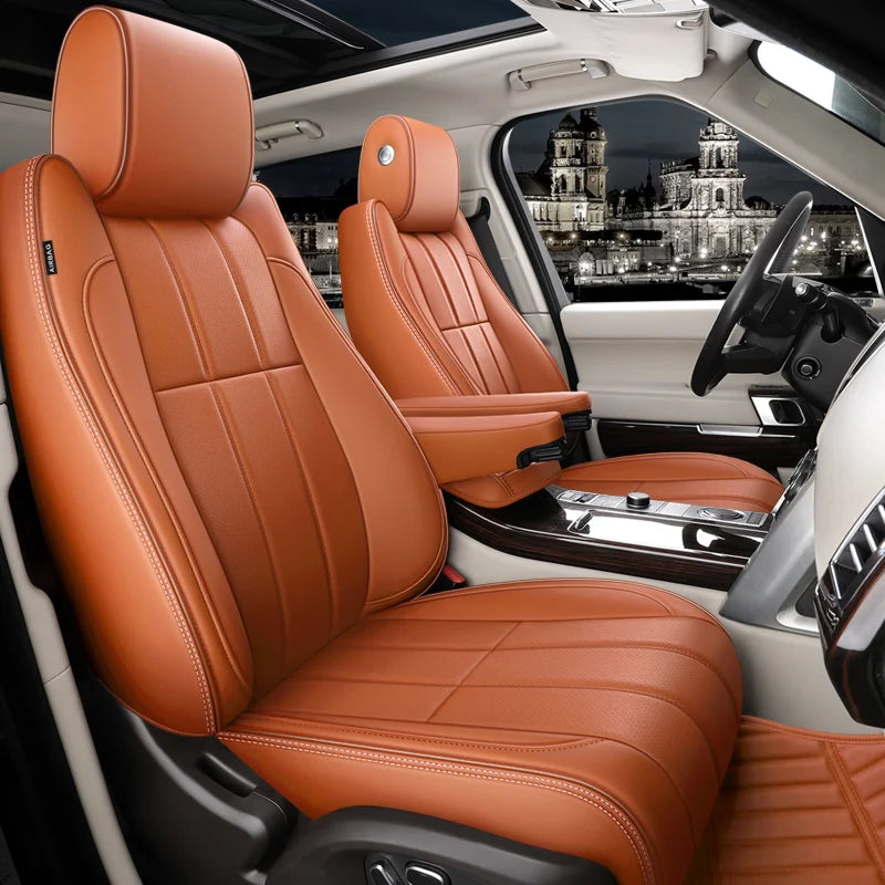 Custom Fit Leather Car Seat Covers for Range Rover Sport