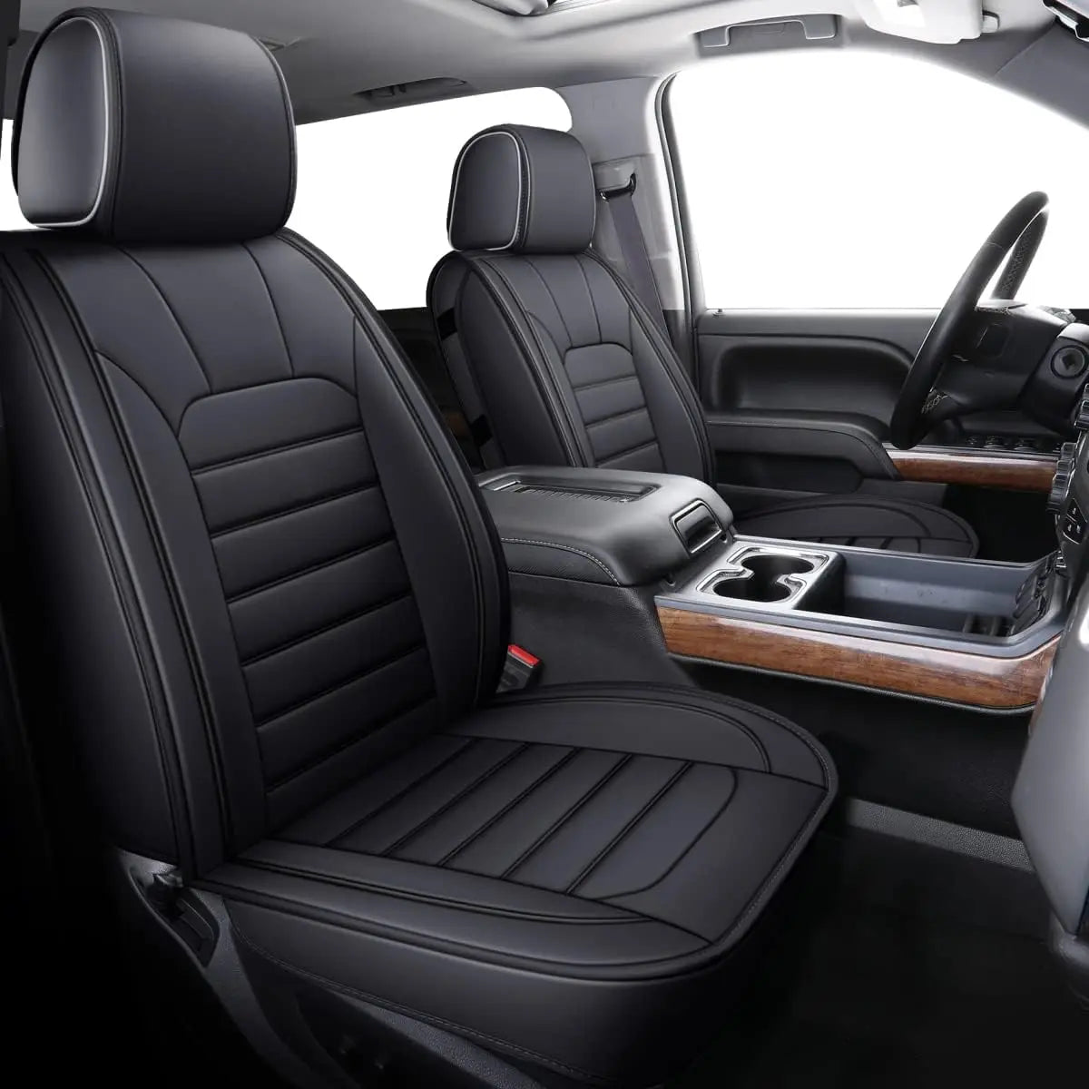 Custom Fit Leather Car Seat Covers for Toyota Tacoma (2005–2023)