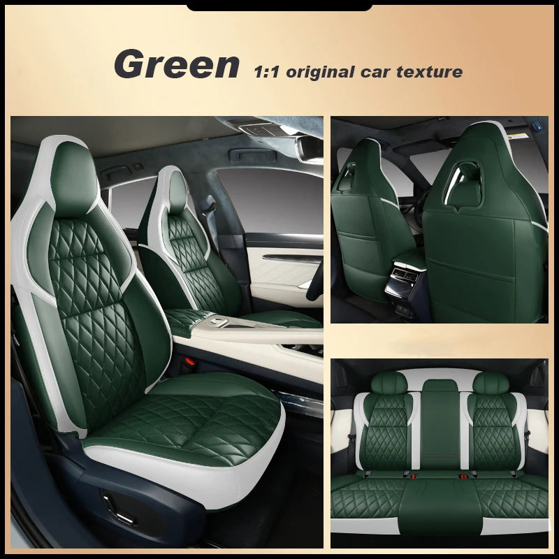 Custom Fit Leather Car Seat Covers for Zeekr 001