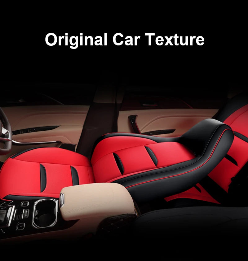 Custom Fit Leather Car Seat Covers for FAW Bestune T77 Pro (2019–2023)