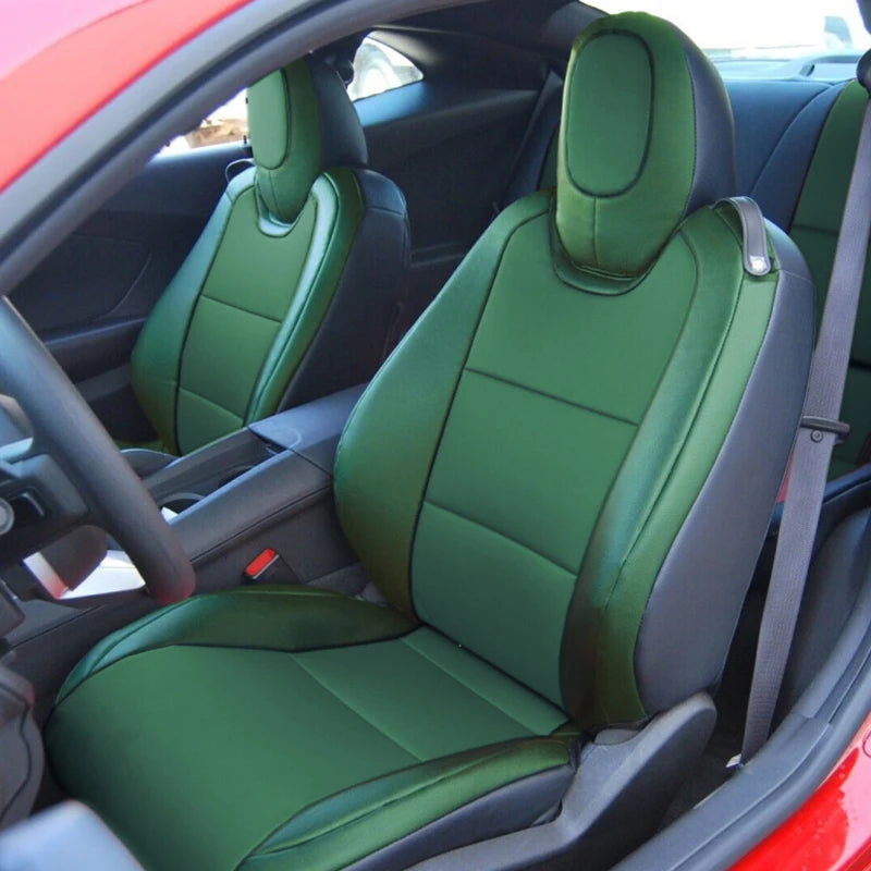 Custom Fit Leather Seat Covers for Chevrolet Camaro