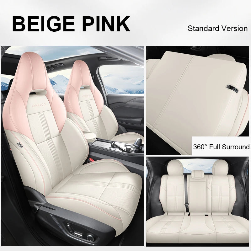 Custom Fit Leather Car Seat Covers for Lynk & Co 03 (2023–2024)