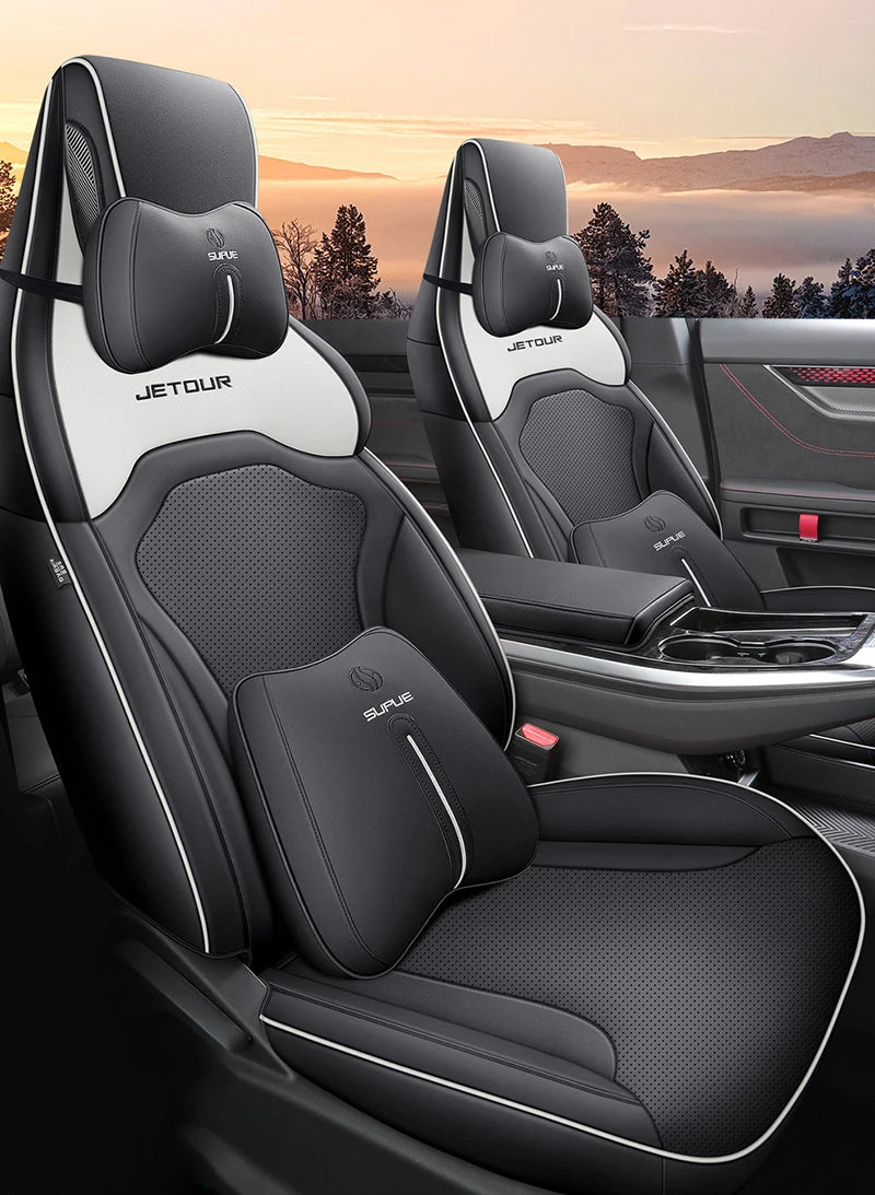 Custom Fit Leather Car Seat Covers for Jetour Dashing