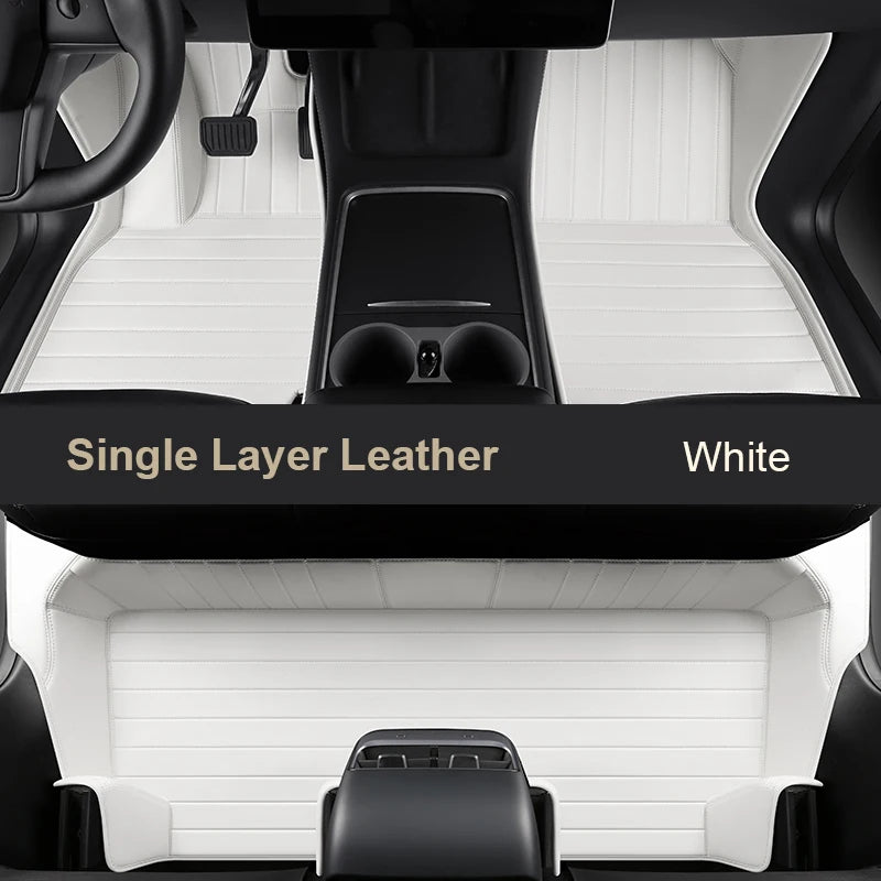 Eco-Friendly Car Floor Mats for Tesla Model Y