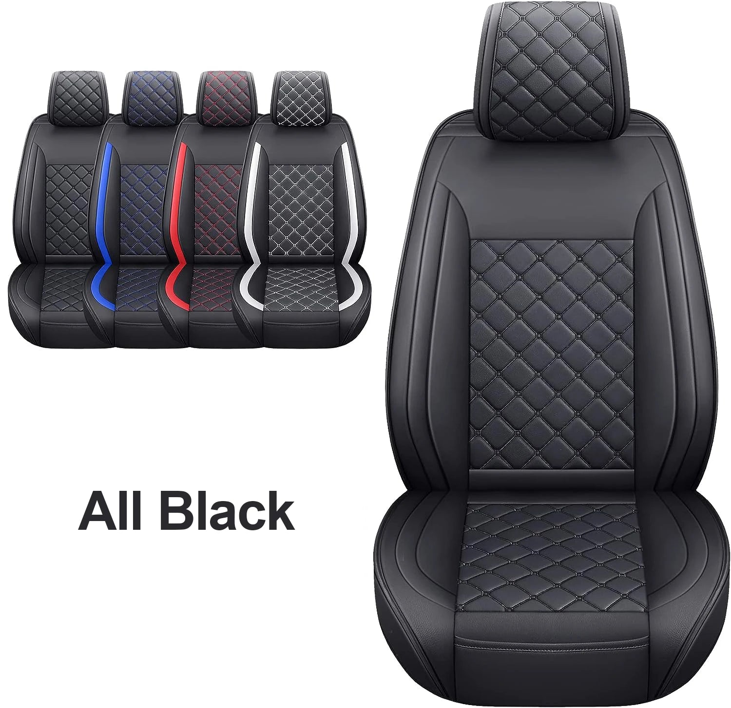 Custom Fit Leather Car Seat Covers for Toyota Tacoma (2005–2023)