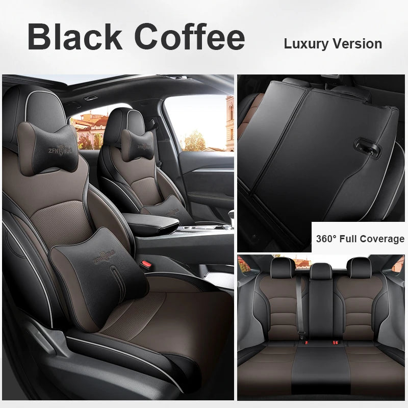Custom Fit Leather Car Seat Covers for Geely Atlas Boyue