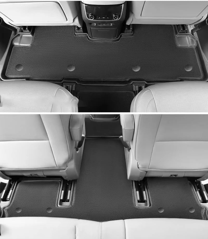Custom Fit TPE Floor Mats for Toyota Grand Highlander Hybrid 2022–2025
