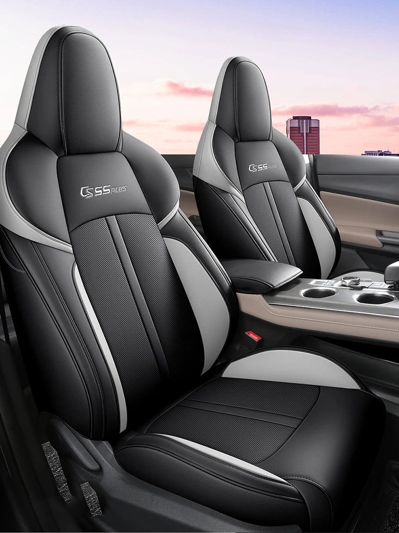 Custom Fit Leather Car Seat Covers for FAW Bestune T77 Pro (2019–2023)