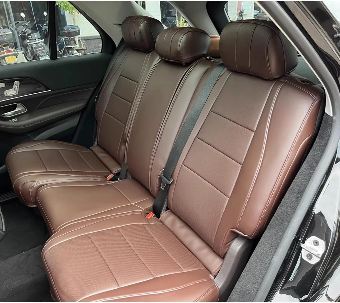 Custom Fit Leather Seat Covers for Mercedes Benz GLE 350