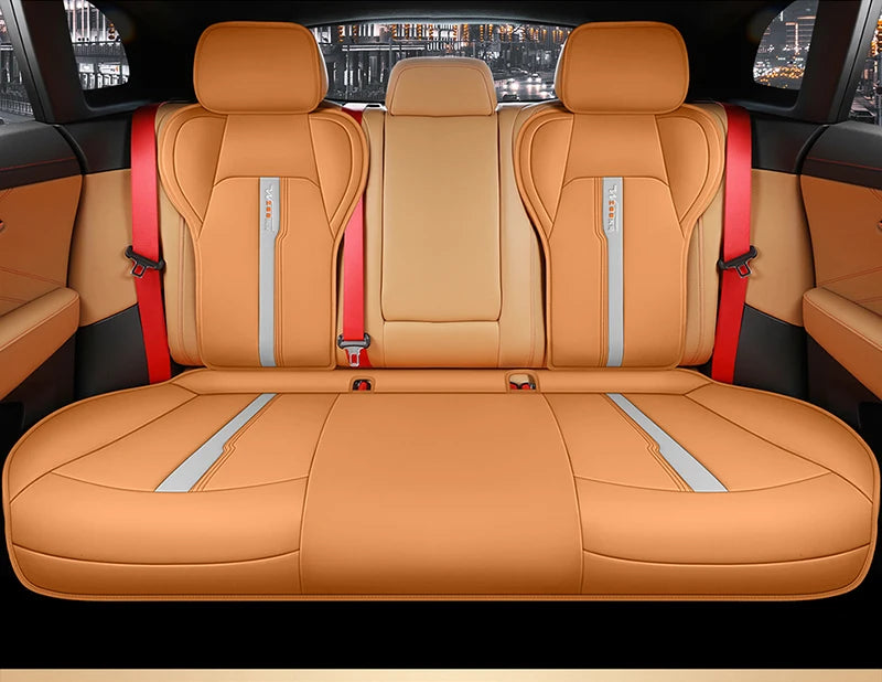 Car Suede Saddle Cushion Pad Half-Covered for Zeekr 001