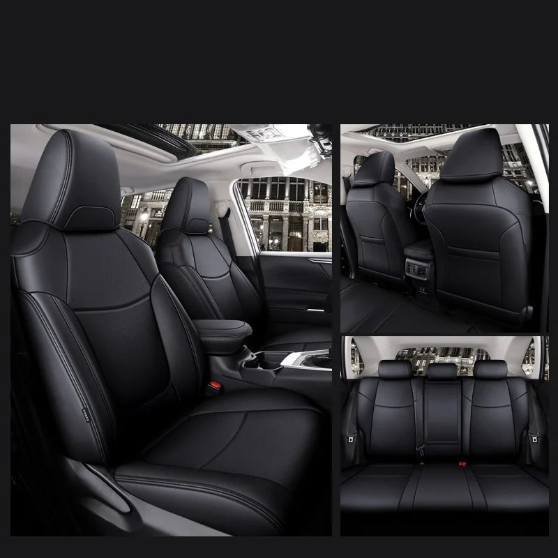 Custom Fit Leather Car Seat Covers for Toyota RAV4