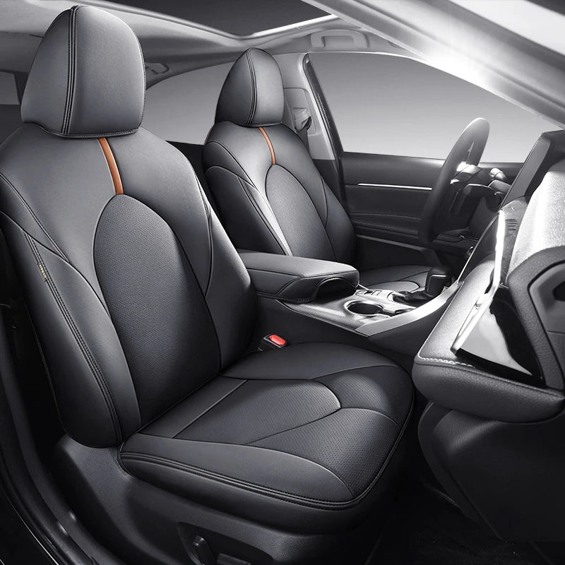 Custom Fit Leather Car Seat Covers for Toyota Camry