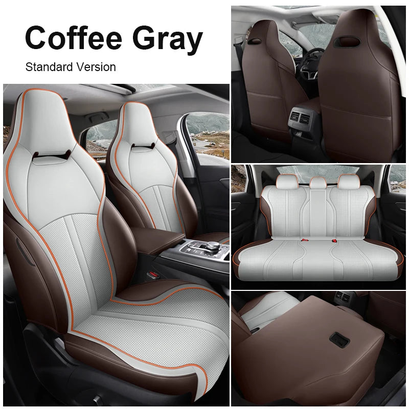 Custom Fit Leather Car Seat Covers for BYD Destroyer 05