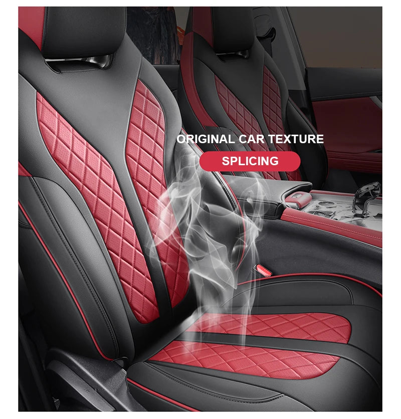 Custom Fit Leather Car Seat Covers for Chery Tiggo 7 Pro (2023–2024)