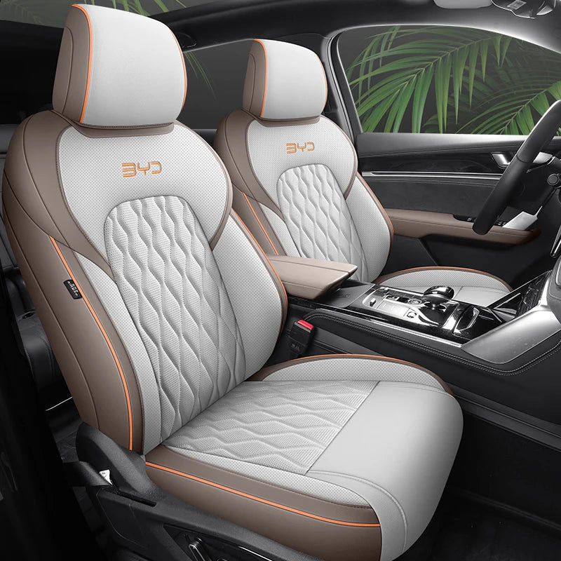 Custom Fit Leather Car Seat Covers for BYD Tang DM-i