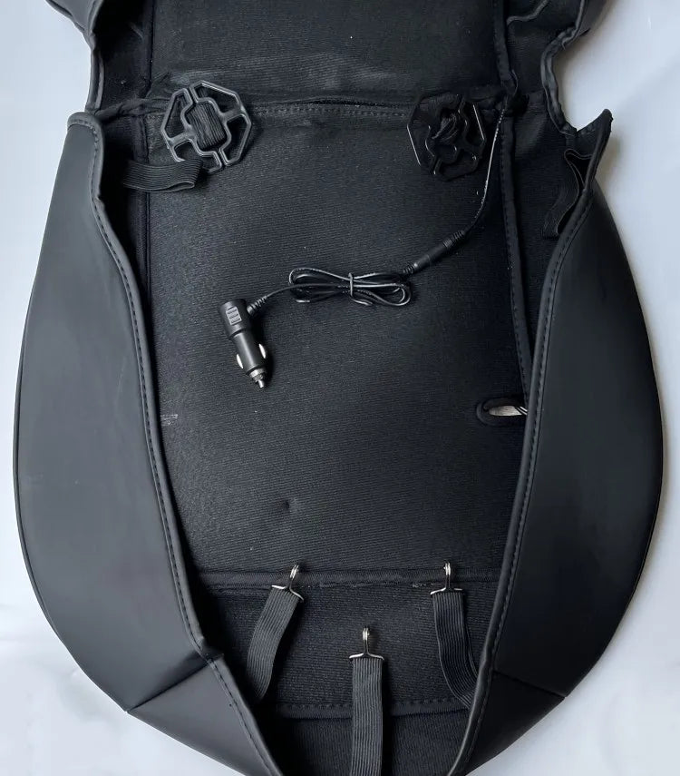 Custom Ventilated Car Seat Cooling Cushion with 8 Fans for Tesla Model 3 – Half Surround