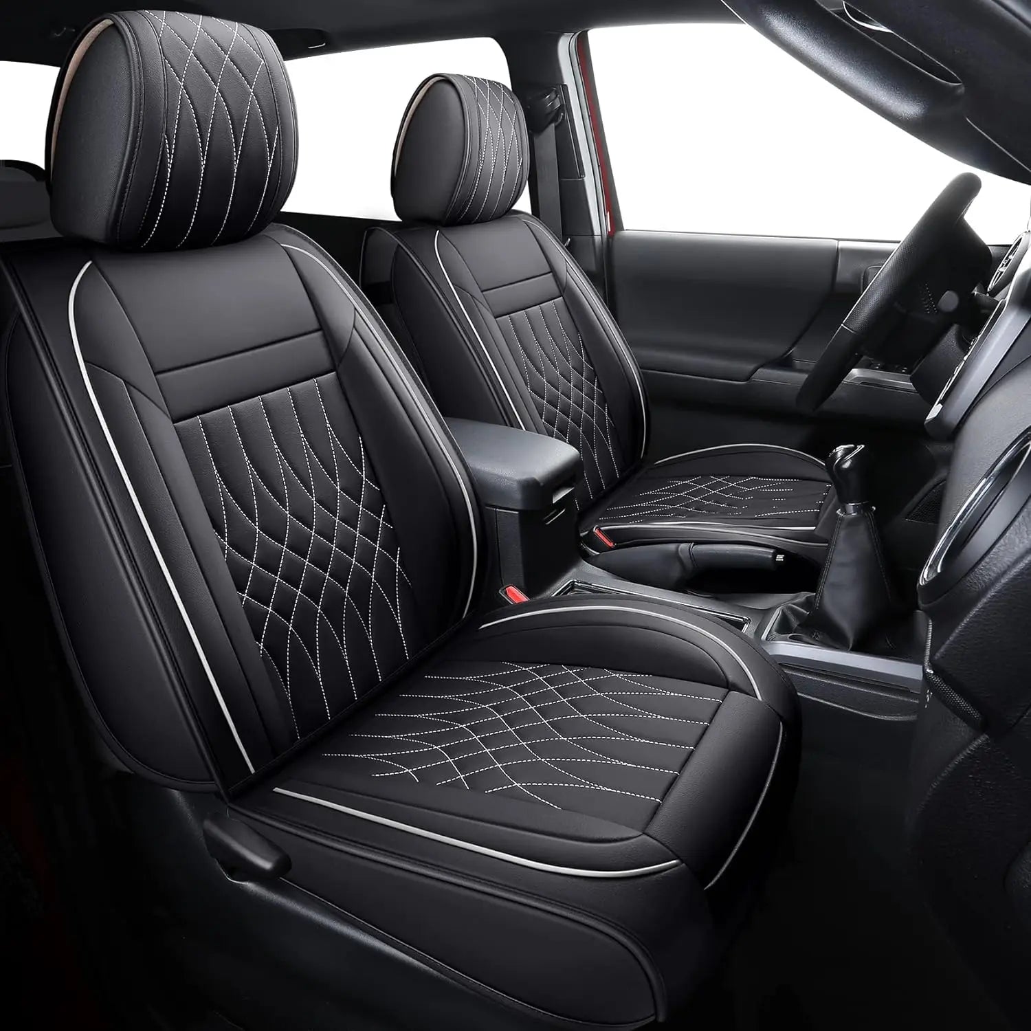 Custom Fit Leather Car Seat Covers for Toyota Tacoma (2005–2023)