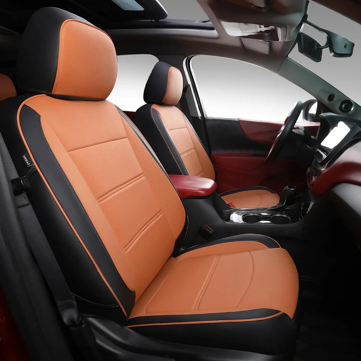 Custom Fit Leather Car Seat Covers for Chevrolet Equinox (2018–2024)