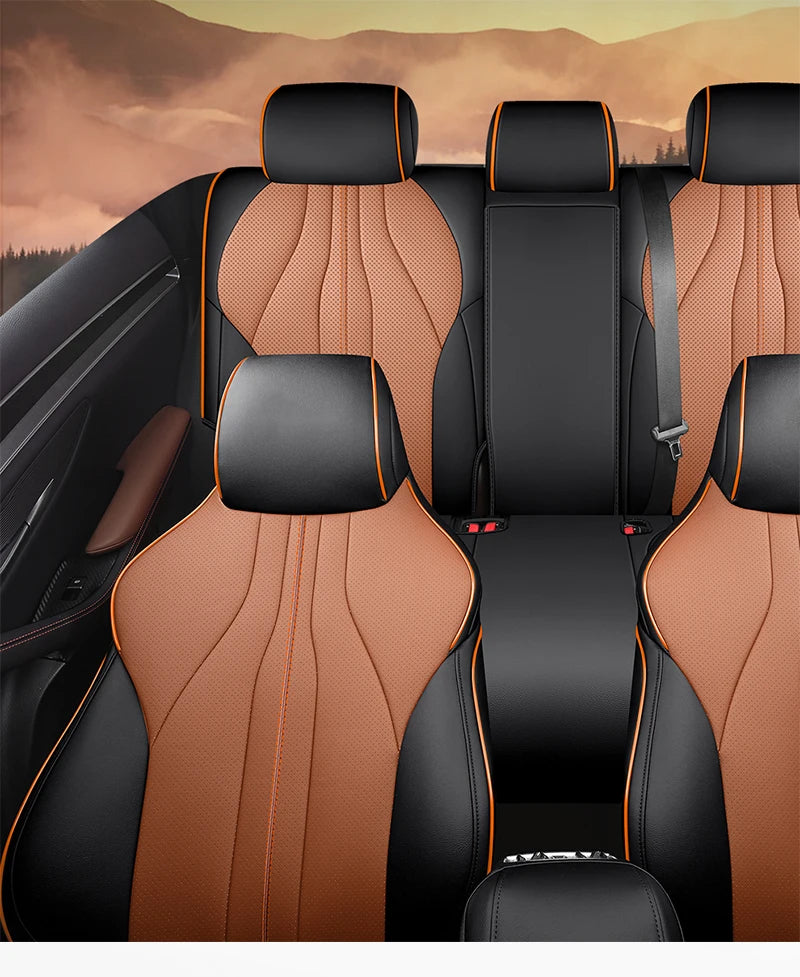 Custom Fit Leather Car Seat Covers for BYD Song Plus EV (2021–2025)