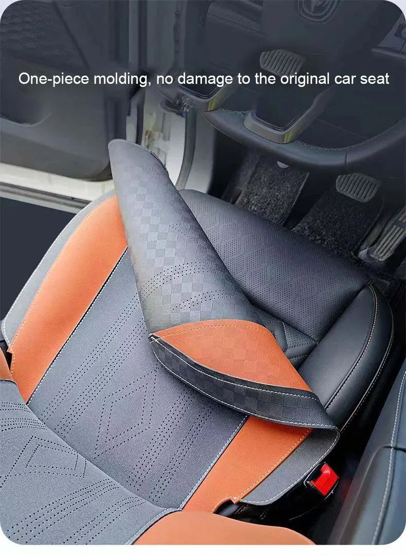 Custom Fit Half-Cover Suede Car Seat Covers for Changan UNI‑K