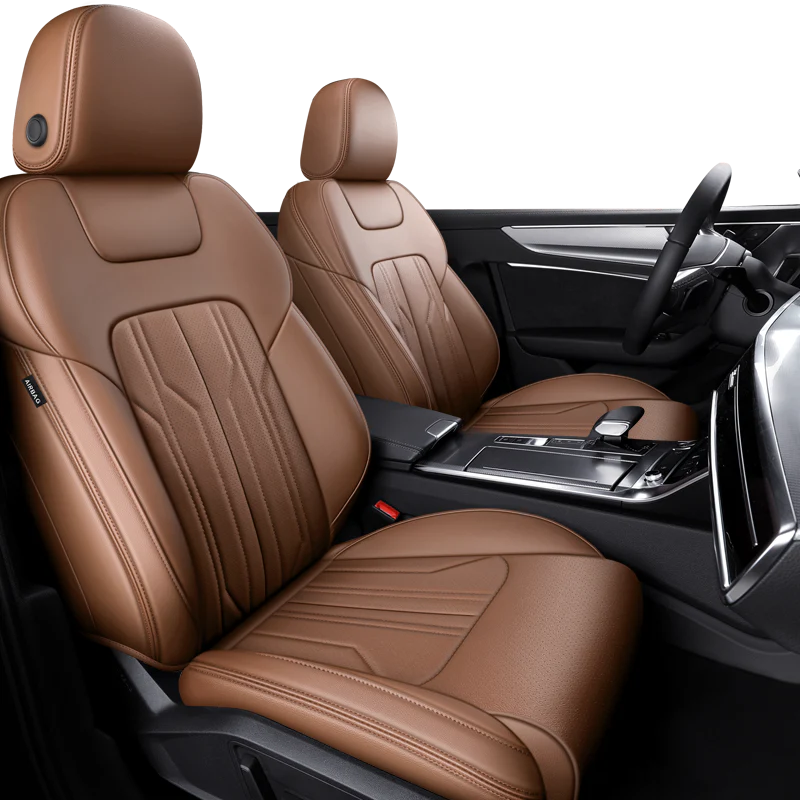 Custom Fit Leather Car Seat Covers for Audi Q8