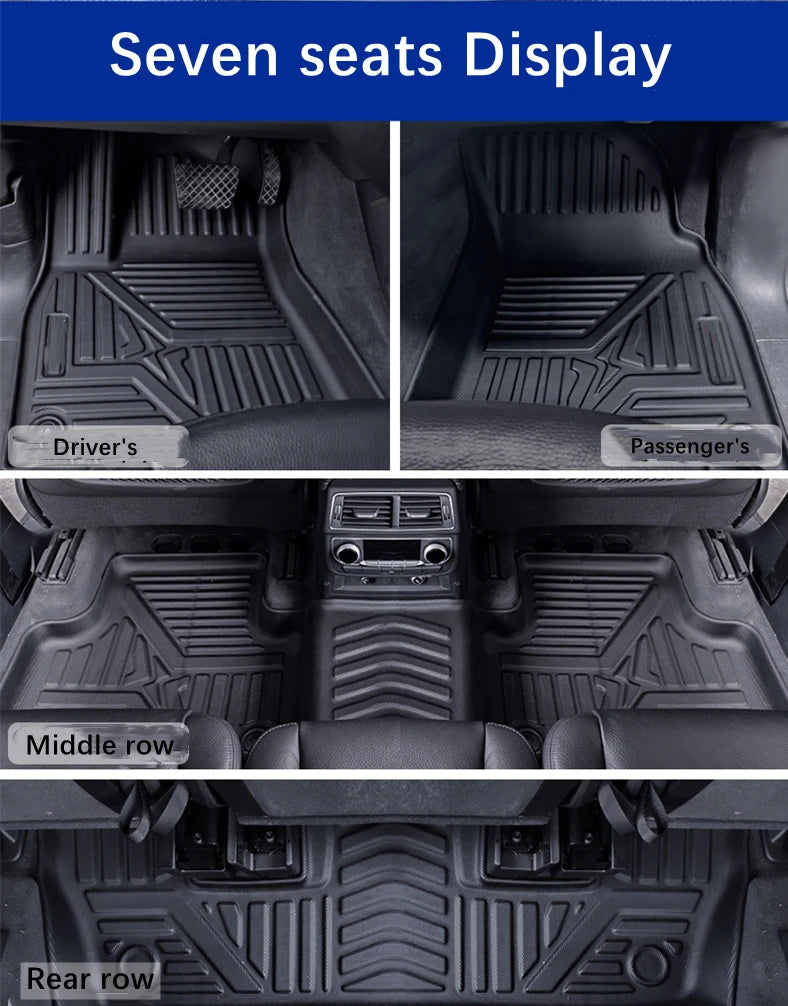 Custom Fit Car Floor Mats for Toyota Sienna 2021-2024
