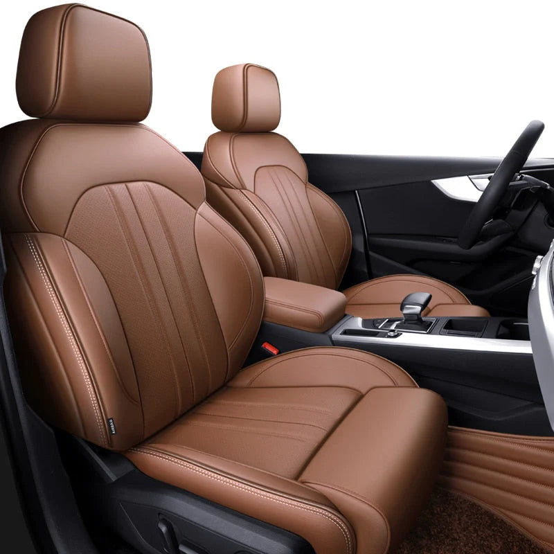 Custom Fit Leather Car Seat Covers for Audi Q8