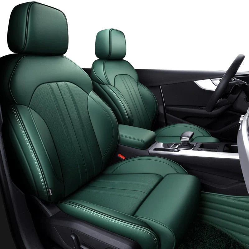 Custom Fit Leather Car Seat Covers for Audi Q8