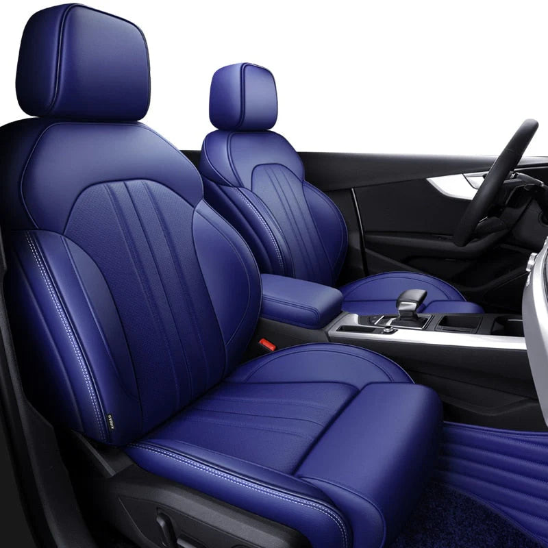 Custom Fit Leather Car Seat Covers for Audi Q8