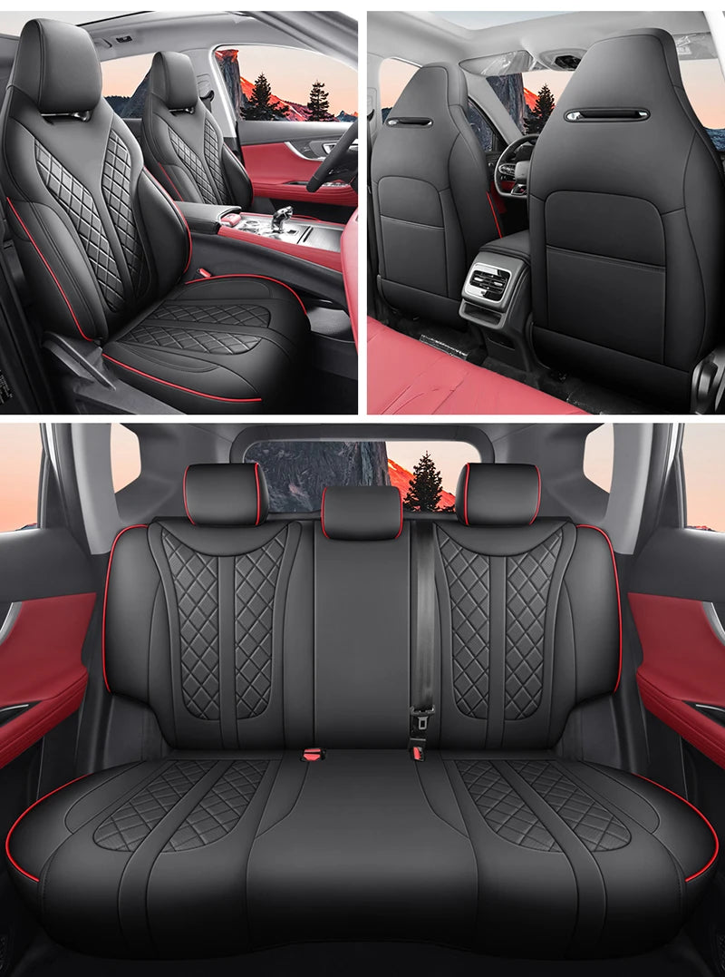 Custom Fit Leather Car Seat Covers for Chery Tiggo 7 Pro (2023–2024)