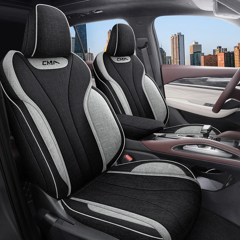 Custom Fit Flax Car Seat Covers for Geely Monjaro