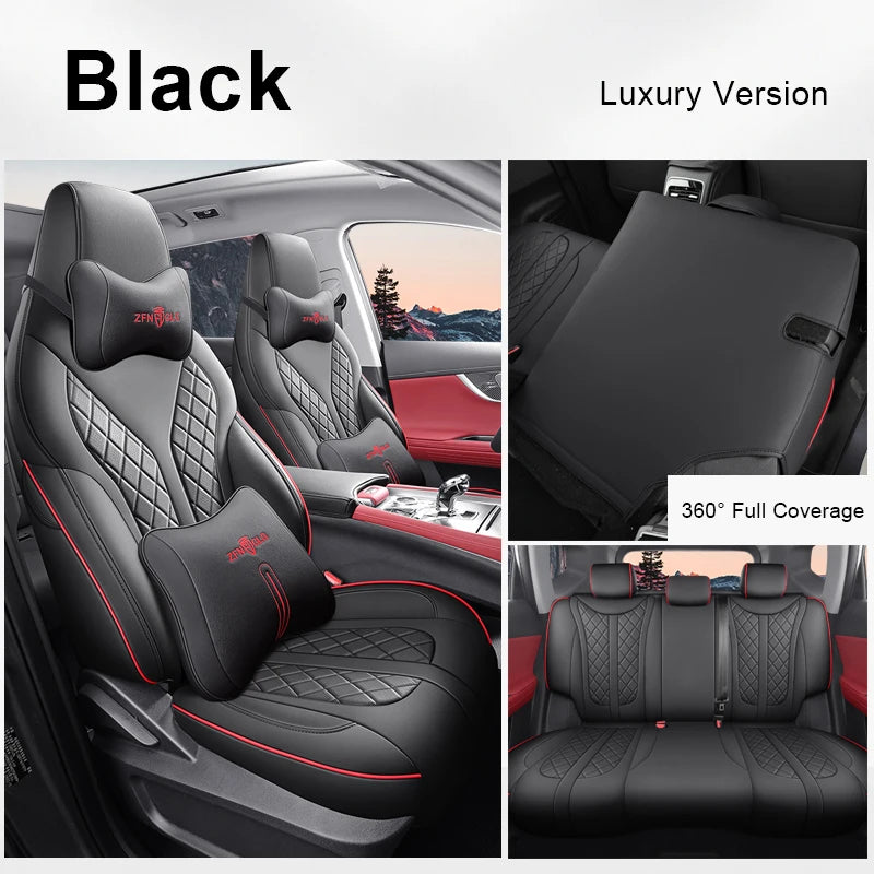 Custom Fit Leather Car Seat Covers for Chery Tiggo 7 Pro (2023–2024)