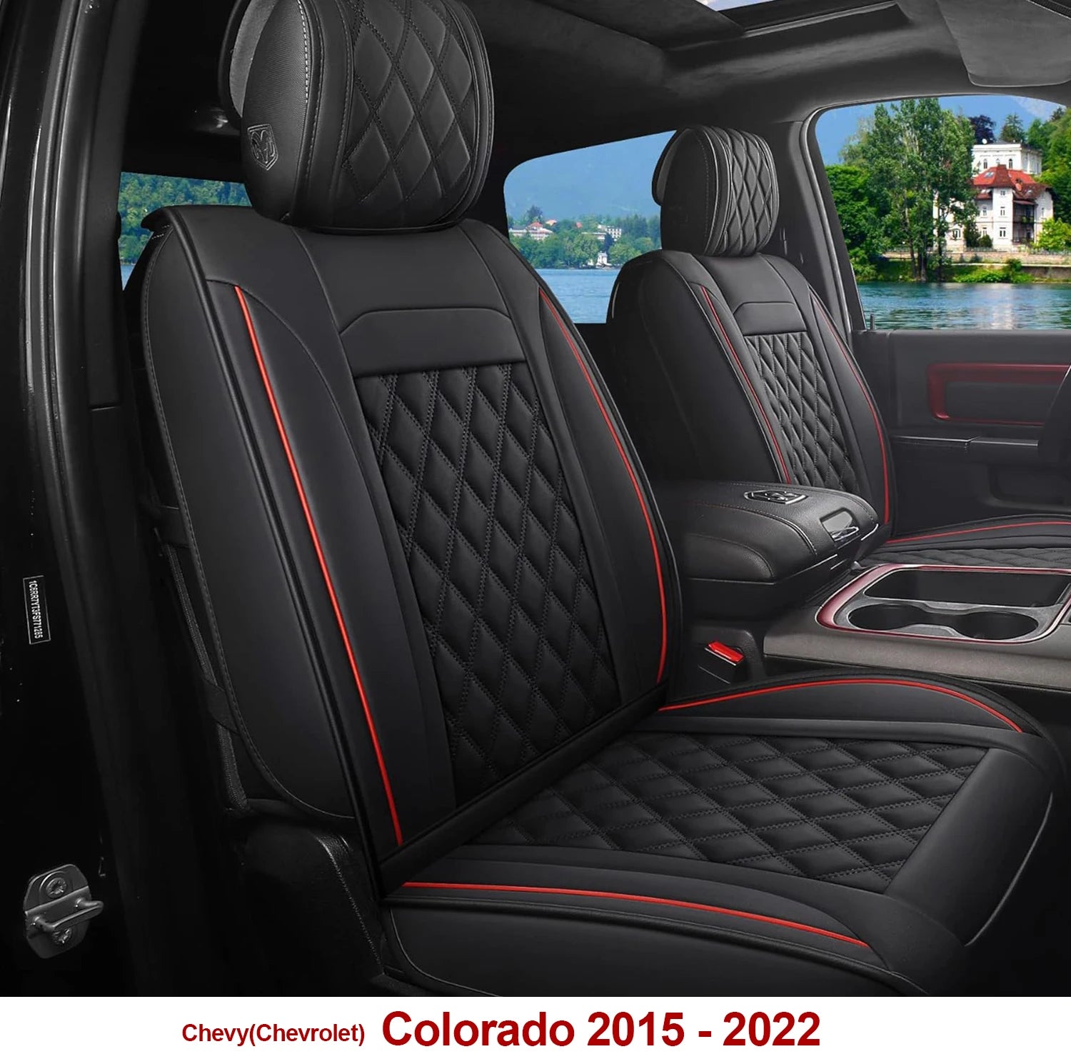 Custom Fit Leather Car Seat Covers for Chevrolet Colorado (2015–2024)