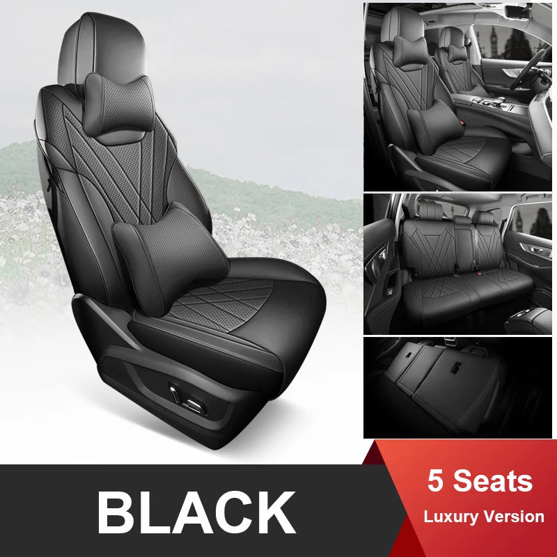 Custom Fit Leather Car Seat Covers for Chery Tiggo 8 Pro