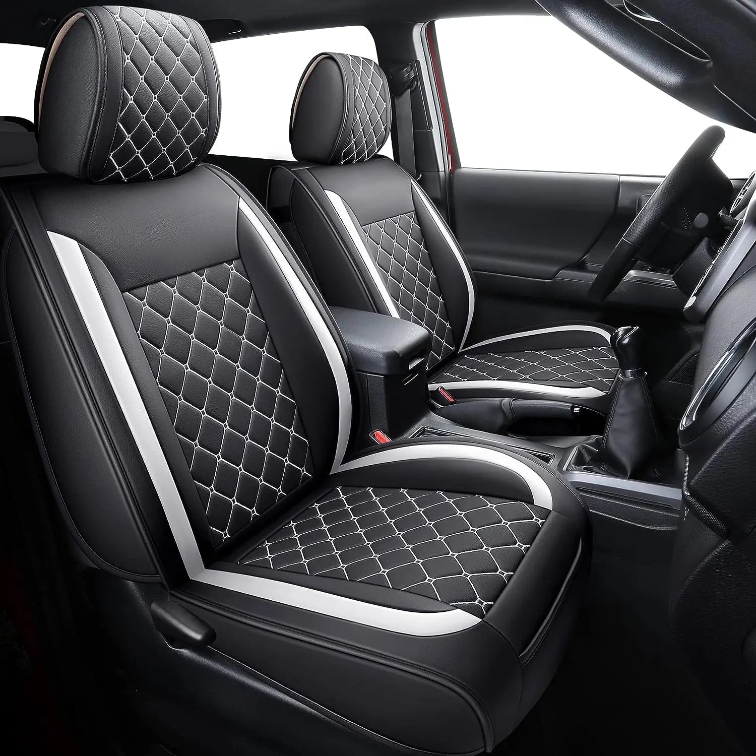 Custom Fit Leather Car Seat Covers for Nissan Frontier (2007–2022)