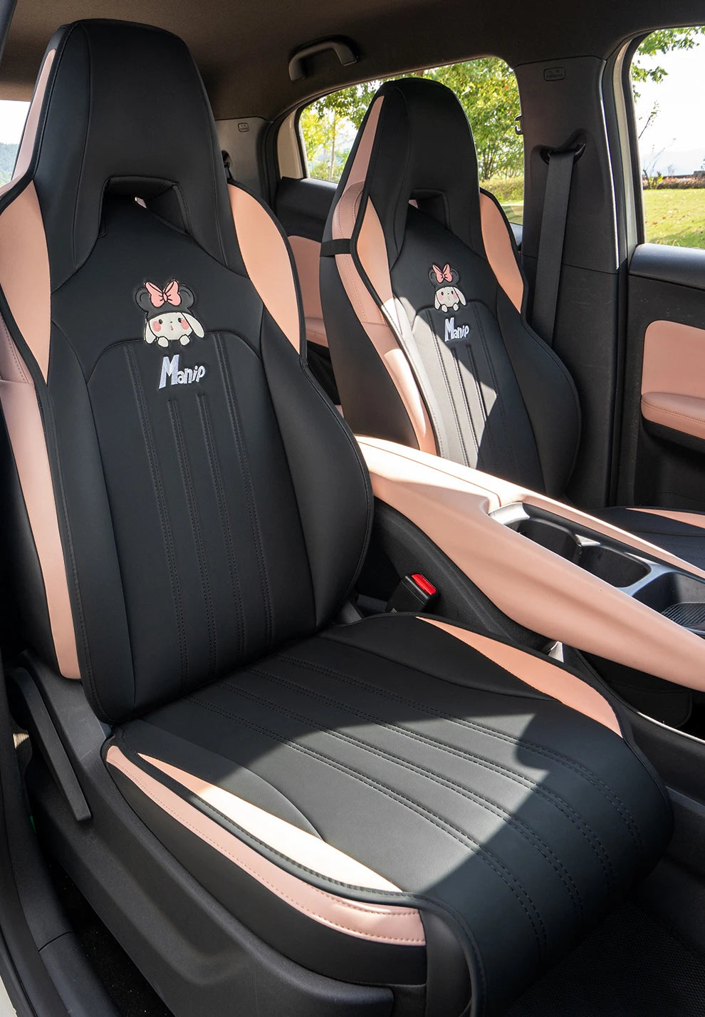 Custom Half-Cover Leather Seat Cushion Pads for BYD Seagull