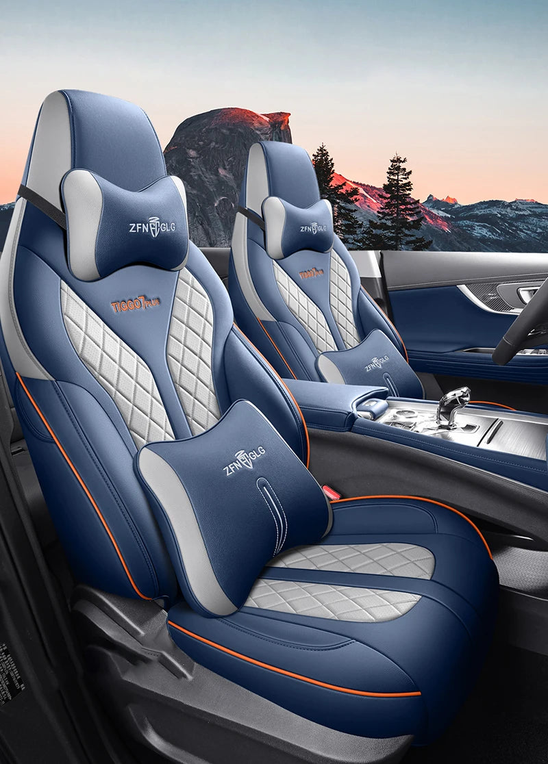 Custom Fit Leather Car Seat Covers for Chery Tiggo 7 Pro (2023–2024)