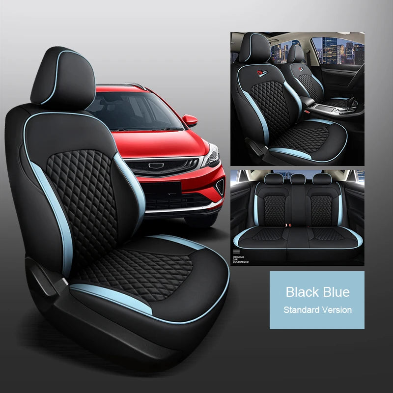 Custom Fit Leather Car Seat Covers for Geely Emgrand S7