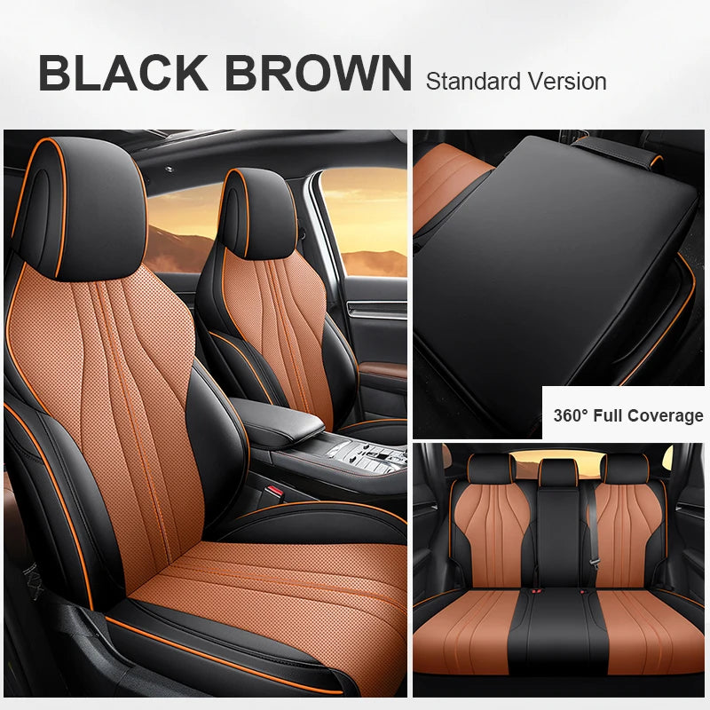 Custom Fit Leather Car Seat Covers for BYD Song Pro EV