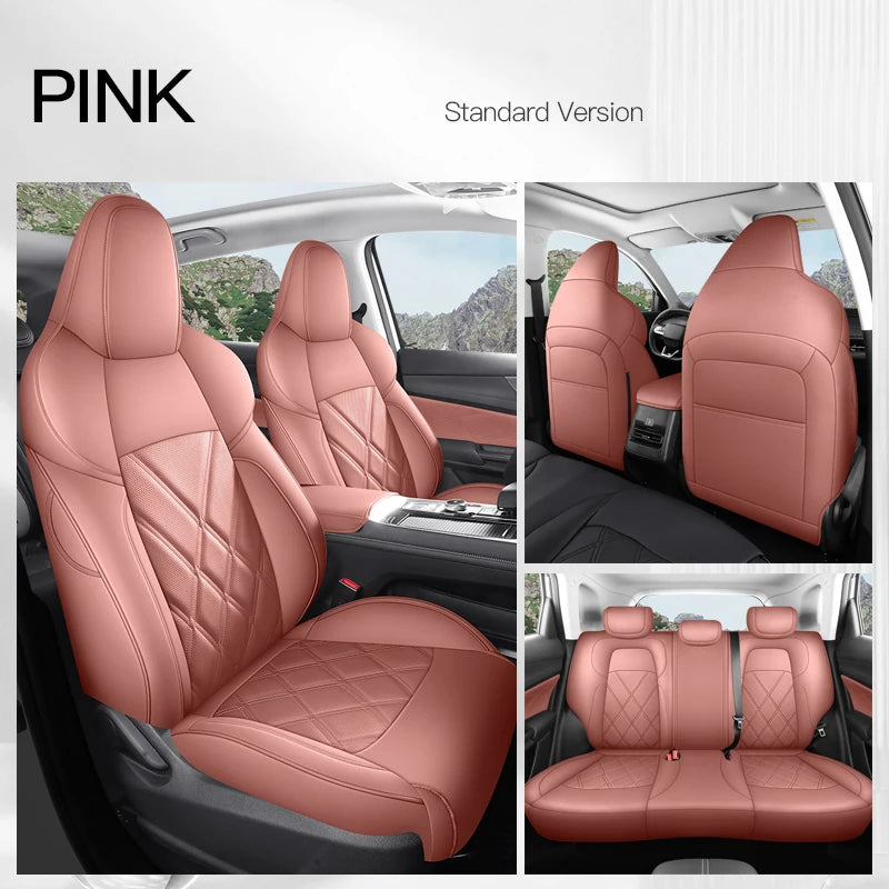 Custom Fit Leather Car Seat Covers for Changan CS55 Plus