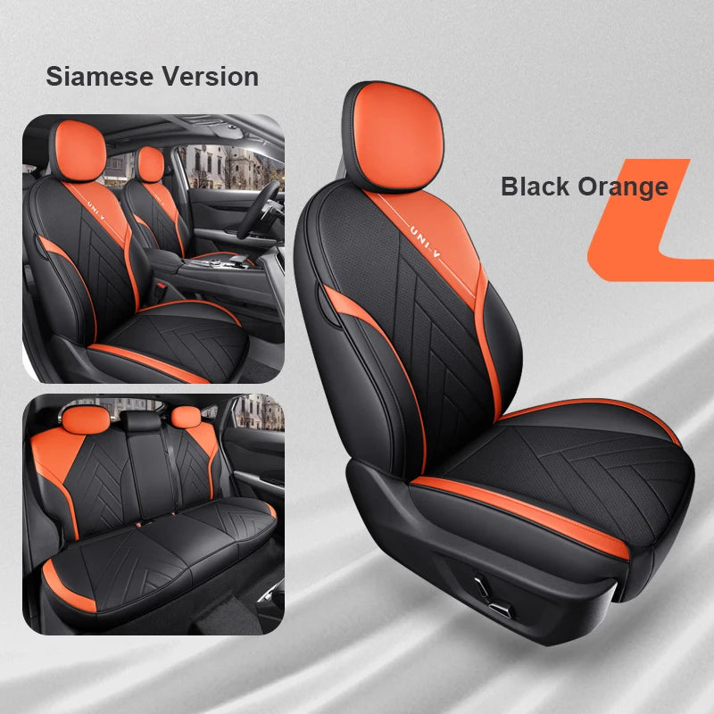 Custom Fit Car Seat  Leather Covers for 2022 Changan UNI-V