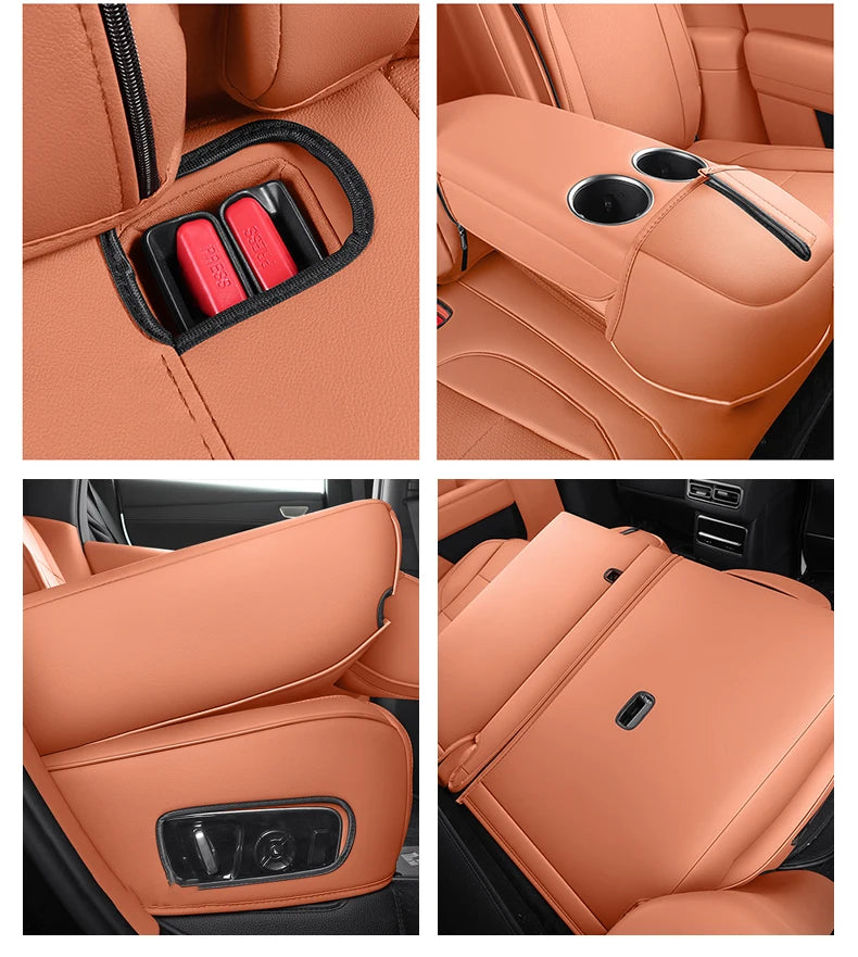Custom Fit Leather Car Seat Covers for Li Auto L9