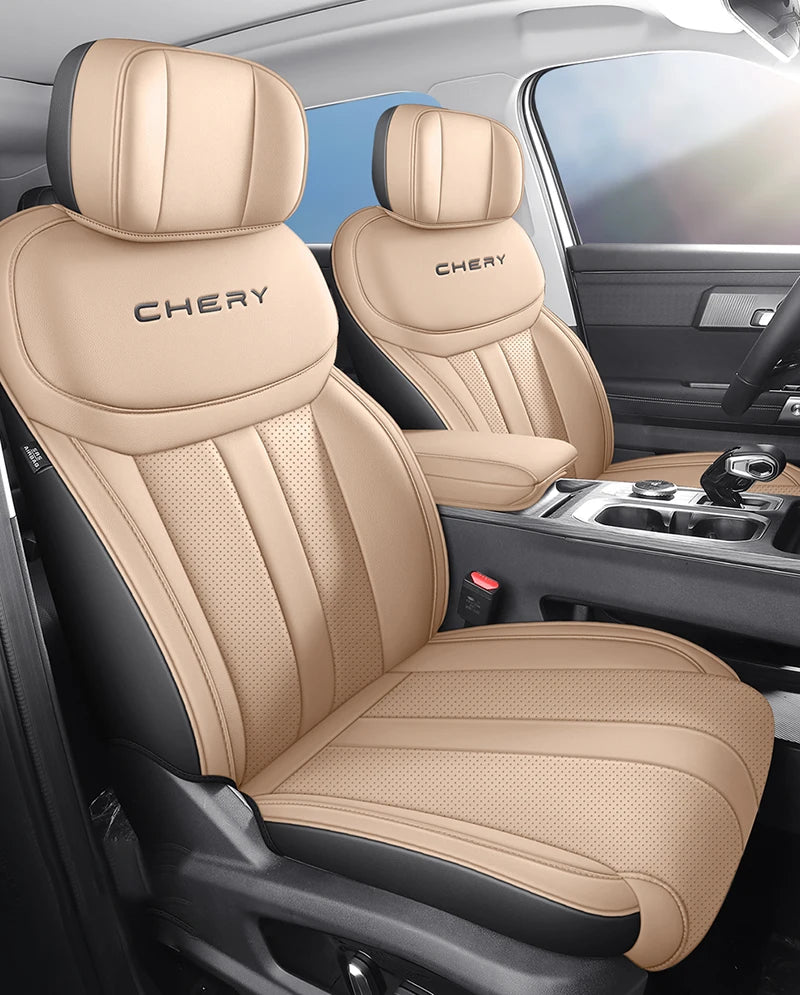 Custom Fit Leather Car Seat Covers for Chery Explore 06